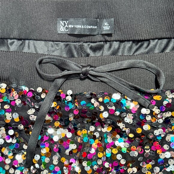 Sequin joggers - Picture 3 of 5